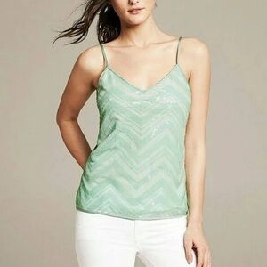 Banana Republic Sequin Tank Top